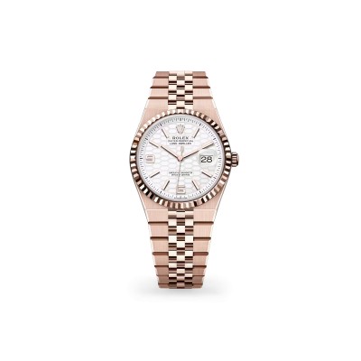 ROLEX LAND-DWELLER 36 OYSTER, 36 MM, EVEROSE GOLD 127235